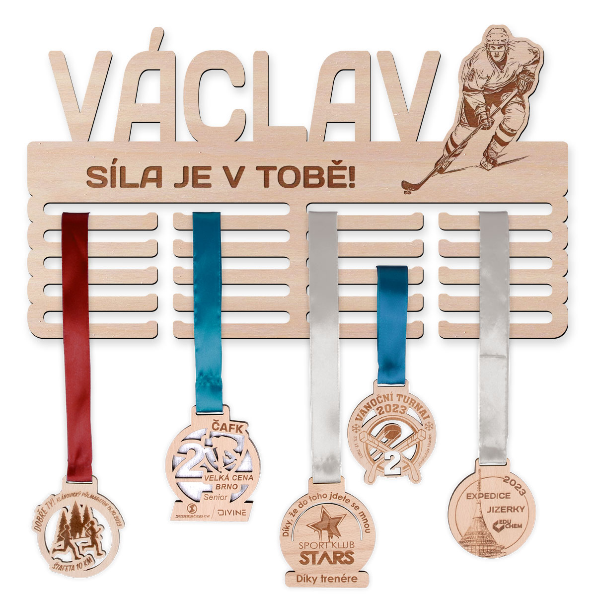 Luca, che vive per l'hockey